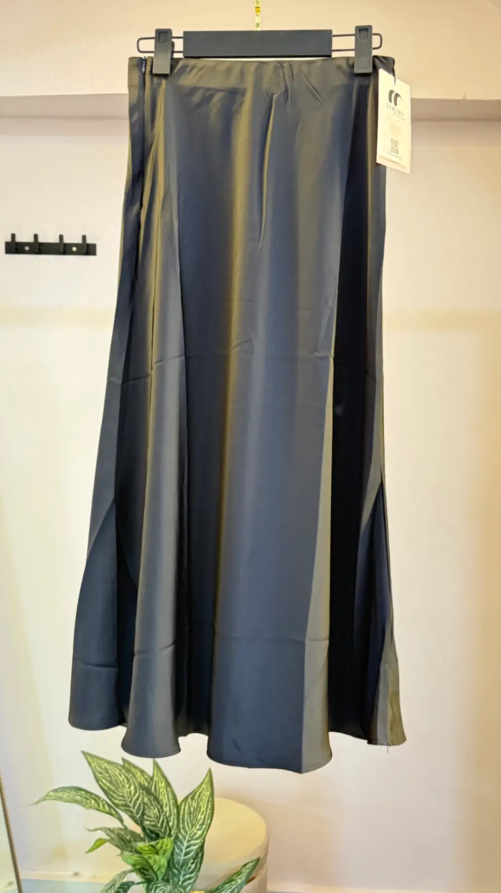 The Satin Skirt